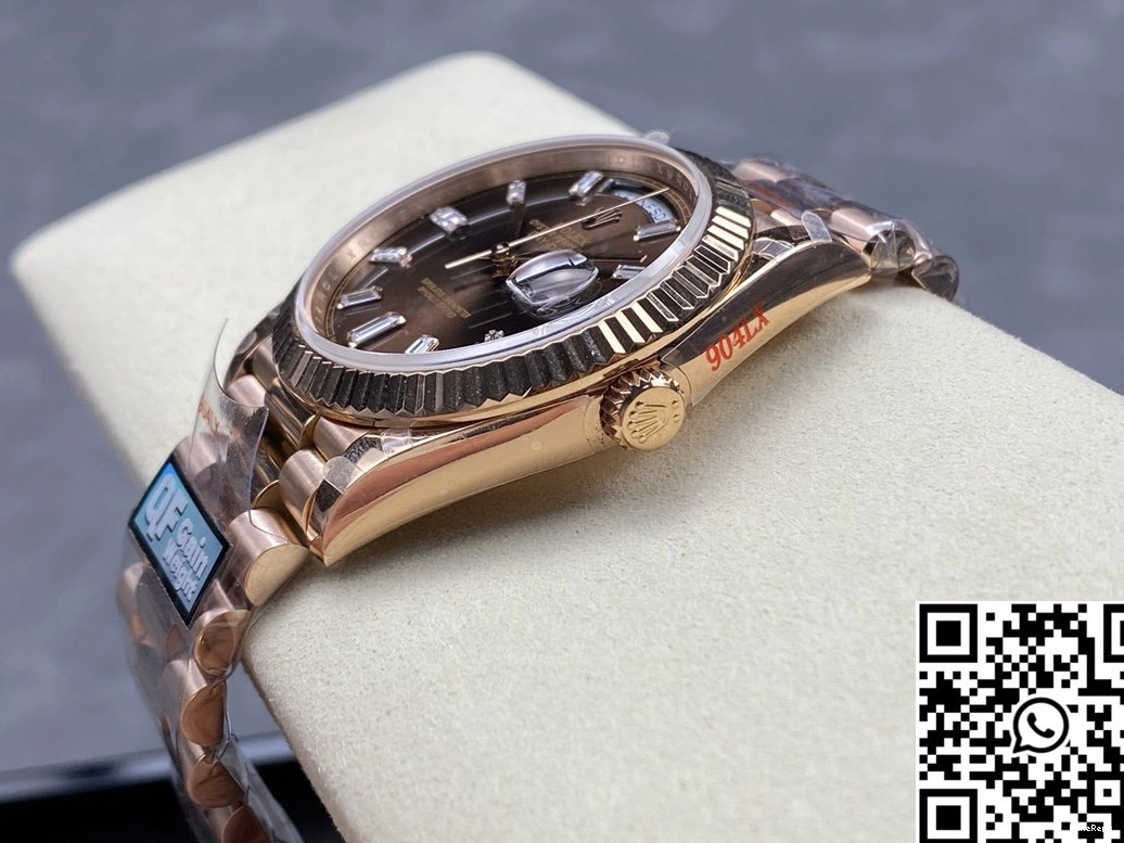 Factory Dial v5 Rolex Chocalate Steel M228235-0003 Date Tungsten QF Day 1028